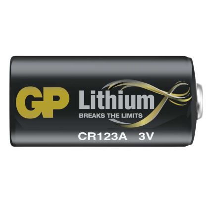 Litija baterija CR123A GP LITHIUM 3V/1400 mAh