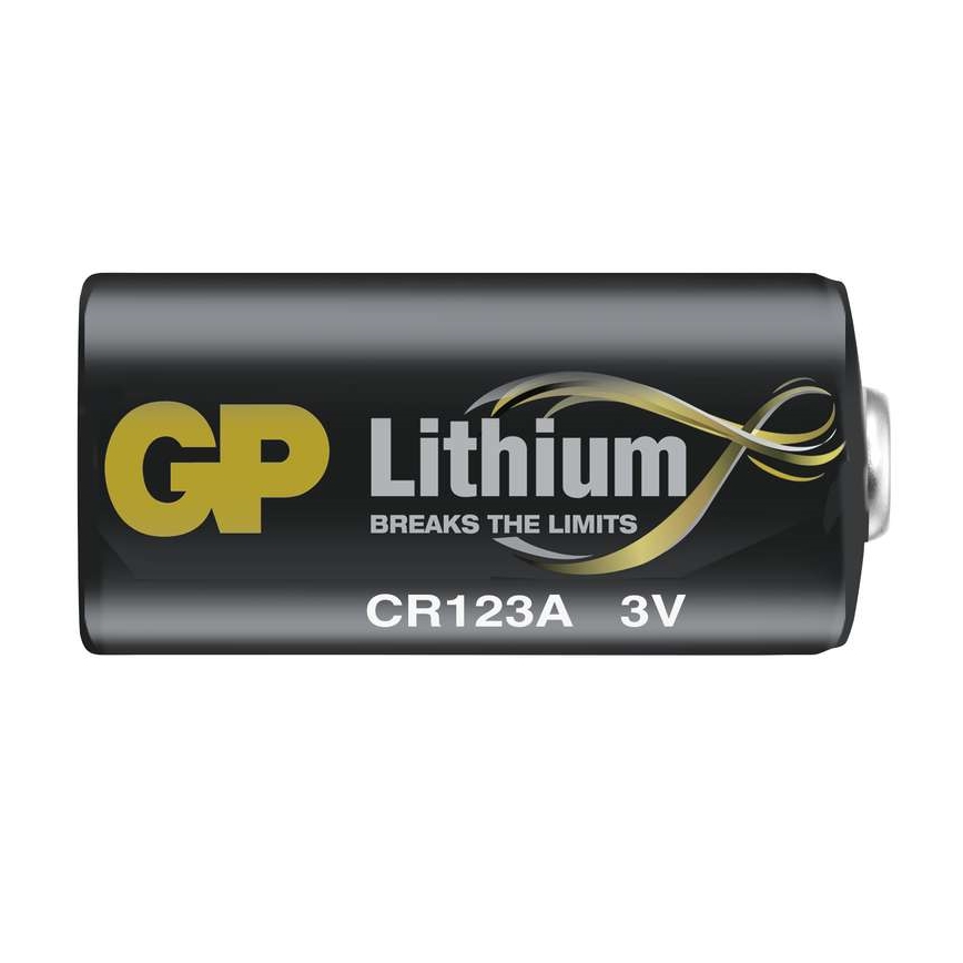 Litija baterija CR123A GP LITHIUM 3V/1400 mAh
