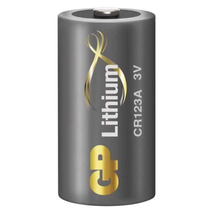 Litija baterija CR123A GP LITHIUM 3V/1400 mAh