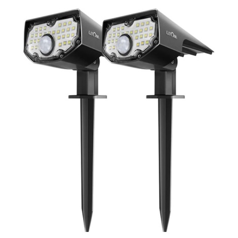 Litom - KOMPLEKTS 2x LED Saules enerģijas lampa ar sensoru 2in1 LED/3,7V IP67