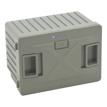 Li‑jonu akumulators portatīvajai ledussomai ar lādētāju, 11,1 V, 15600 mAh
