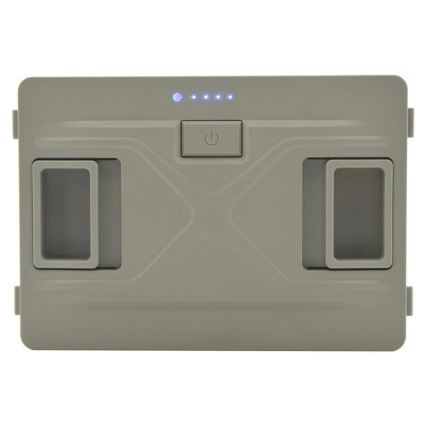 Li‑jonu akumulators portatīvajai ledussomai ar lādētāju, 11,1 V, 15600 mAh