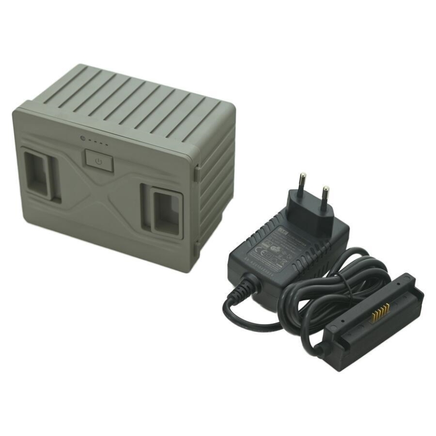 Li‑jonu akumulators portatīvajai ledussomai ar lādētāju, 11,1 V, 15600 mAh