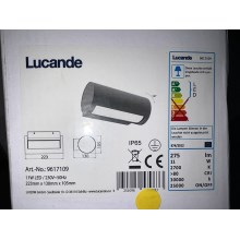 Lucande - LED Āra sienas lampa BOHDAN LED/11W/230V IP65