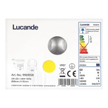 Lucande - LED Iegremdējama āra lampa HELENE LED/3W/230V IP67