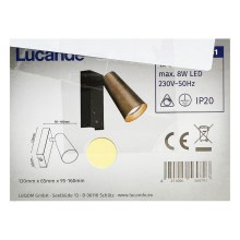 Lucande - Sienas lampa ANGELINA 1xGU10/8W/230V