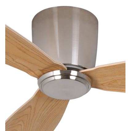 Lucci air 210519 - Griestu ventilators AIRFUSION RADAR spīdīgi hromēts/koks + tālvadības pults