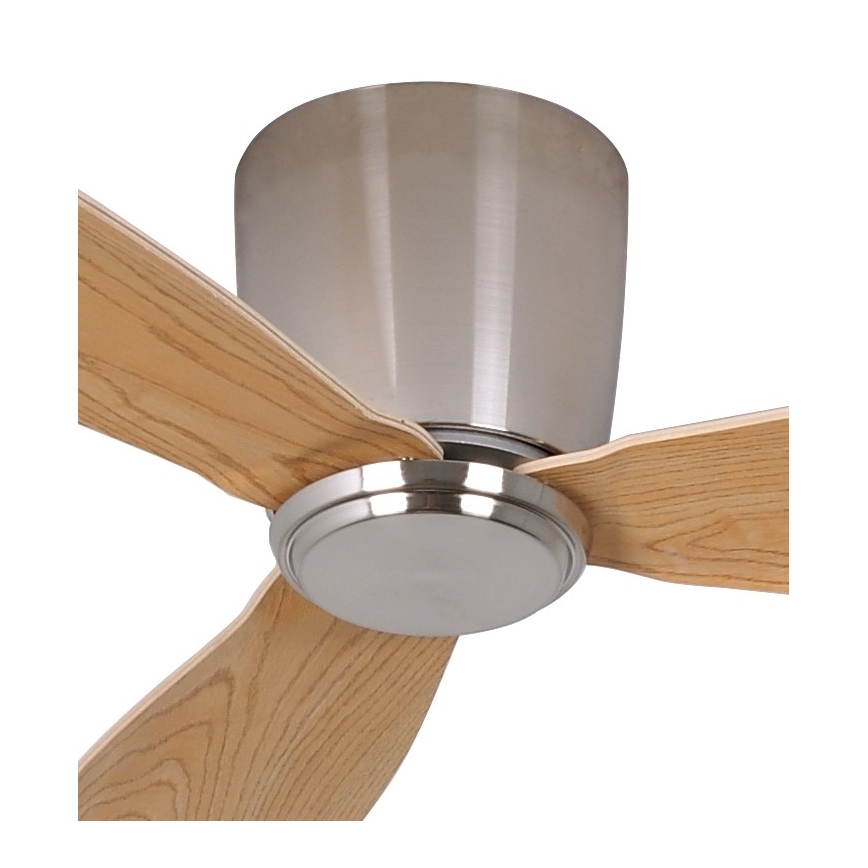 Lucci air 210519 - Griestu ventilators AIRFUSION RADAR spīdīgi hromēts/koks + tālvadības pults