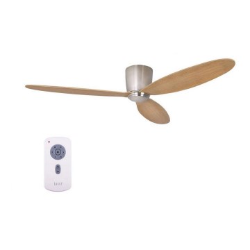 Lucci air 210519 - Griestu ventilators AIRFUSION RADAR spīdīgi hromēts/koks + tālvadības pults