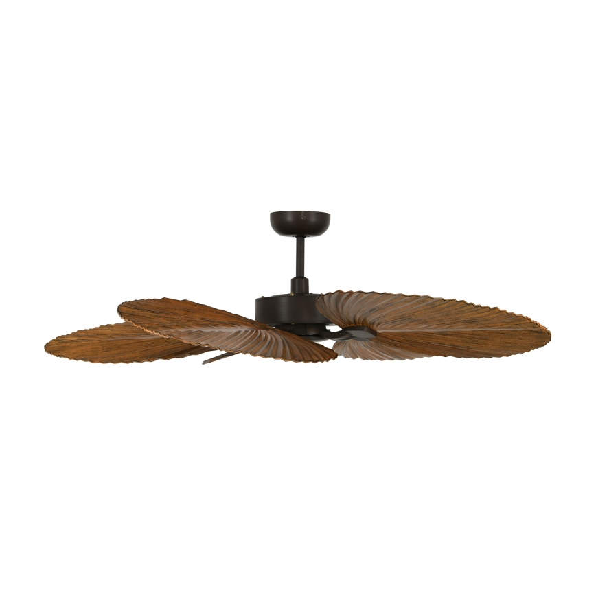 Lucci Air 21065549 - Griestu ventilators BALI d. 132 cm brūna + tālvadības pults