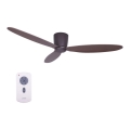 Lucci air 212883 - Griestu ventilators AIRFUSION RADAR koks/brūna + tālvadības pults