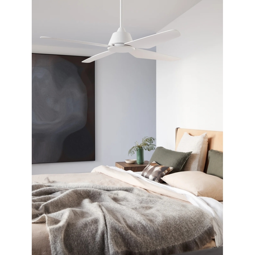 Lucci Air 212991 - Griestu ventilators ARIA, diametrs 122 cm, balts + tālvadības pults