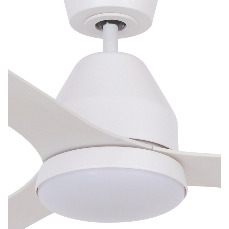 Lucci air 213043 - LED Griestu ventilators WHITEHAVEN GX53/17W/230V balta + tālvadības pults