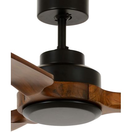 Lucci air 213051 - Griestu ventilators SHOALHAVEN melns/brūns diametrs 142 cm