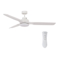 Lucci air 213055 - LED griestu ventilators SHOALHAVEN GX53/17W/230V paulovnija/balta Ø 142 cm + tālvadības pults