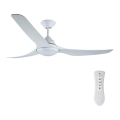 Lucci air 213096 - LED griestu ventilators MARINER LED/15W/230V, balts, Ø 142 cm + ar tālvadību