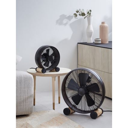 Lucci air 213120 - Galda ventilators BREEZE, melns