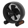 Lucci air 213121 - Galda ventilators BREEZE, brūns Ø 28 cm