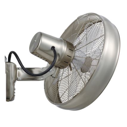 Lucci air 213126 - Sienas ventilators BREEZE 55W/230V matēts hroms + tālvadības pults