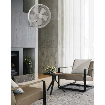 Lucci Air 213128EU - Sienas ventilators BREEZE 55W/230V balts Ø 46 cm + tālvadības pults