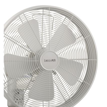 Lucci Air 213128EU - Sienas ventilators BREEZE 55W/230V balts Ø 46 cm + tālvadības pults