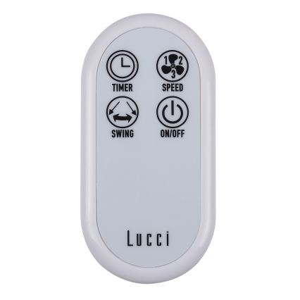 Lucci Air 213128EU - Sienas ventilators BREEZE 55W/230V balts Ø 46 cm + tālvadības pults