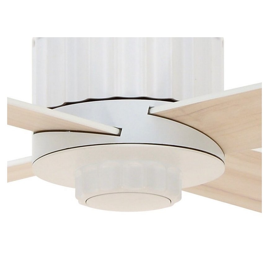 Lucci air 213171 - LED Griestu ventilators NEWPORT koks/balta/bēša + tālvadības pults