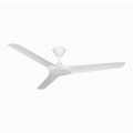 Lucci Air 21321549 - Griestu ventilators ABYSS d. 142 cm IP66 balta + tālvadības pults