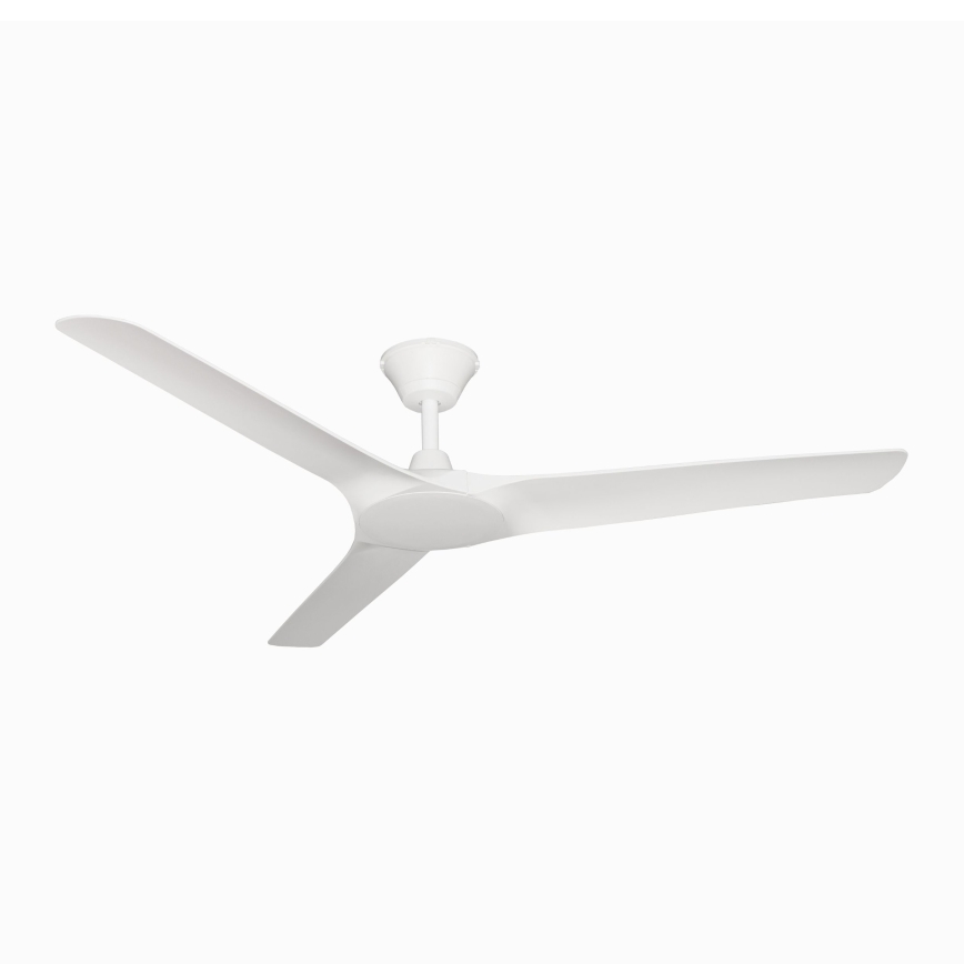 Lucci Air 21321549 - Griestu ventilators ABYSS d. 142 cm IP66 balta + tālvadības pults