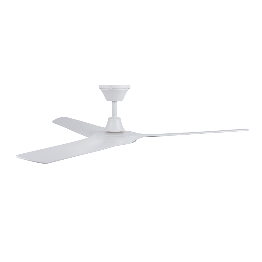 Lucci Air 21321549 - Griestu ventilators ABYSS d. 142 cm IP66 balta + tālvadības pults