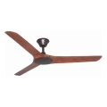 Lucci Air 21321749 - Griestu ventilators ABYSS d. 142 cm IP66 brūna + tālvadības pults