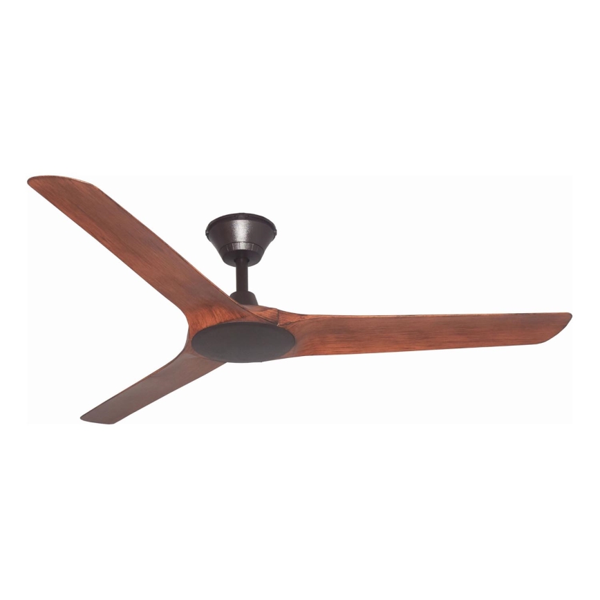 Lucci Air 21321749 - Griestu ventilators ABYSS d. 142 cm IP66 brūna + tālvadības pults