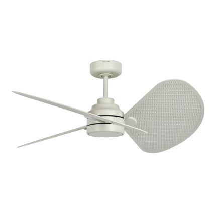 Lucci Air 21325449 - LED aptumšojams griestu ventilators SABLE 1xGX53/12W/230V 3000/4000/5000K Ø 91,5 cm krēmkrāsas + tālvadība