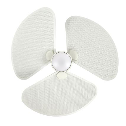 Lucci Air 21325449 - LED aptumšojams griestu ventilators SABLE 1xGX53/12W/230V 3000/4000/5000K Ø 91,5 cm krēmkrāsas + tālvadība