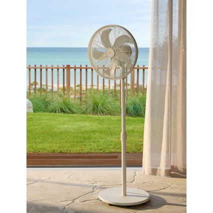 Lucci Air 21326449 - Grīdas ventilators GLIDE 36W/230V Ø 45 cm balts