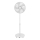Lucci Air 21326449 - stāvošais ventilators GLIDE 36W/230V Ø 45 cm balts