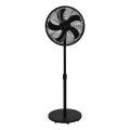 Lucci Air 21326549 - Grīdas ventilators GLIDE 36W/230V Ø 45 cm melns