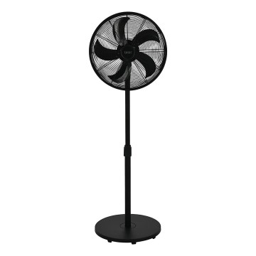 Lucci Air 21326549 - Grīdas ventilators GLIDE 36W/230V Ø 45 cm melns