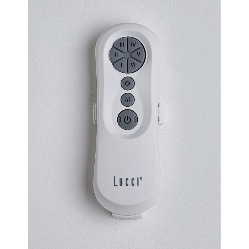 Lucci air 213355-LED Aptumšojams griestu ventilators NAUTICA 1xGX53/12W/230V brūna/spīdīgi hromēts + tālvadības pults