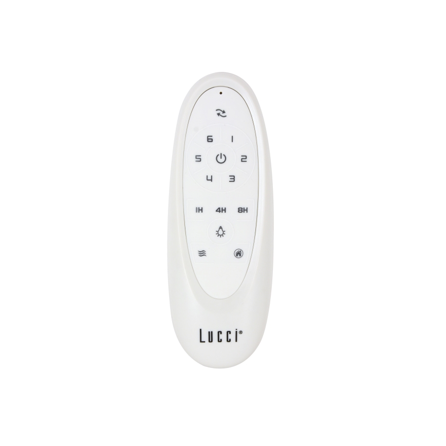 Lucci air 21610649 - LED Aptumšojams griestu ventilators ARRAY 1xGX53/12W/230V balta + tālvadības pults