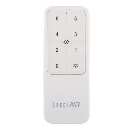 Lucci air 21616149 - Griestu ventilators MONZA IP55 melna + tālvadības pults