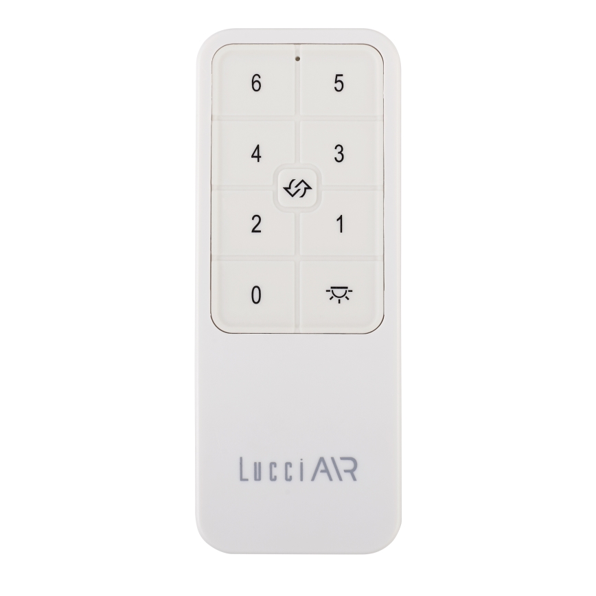 Lucci air 21616149 - Griestu ventilators MONZA IP55 melna + tālvadības pults