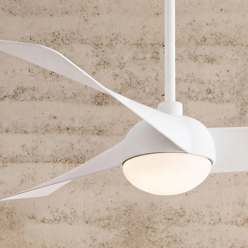 Lucci Air 21617049 - LED ar regulējamu spilgtumu griestu ventilators OSPREY 1xGX53/12W/230V Ø 132 cm balts + tālvadības pults
