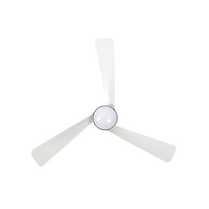 Lucci Air 21617049 - LED ar regulējamu spilgtumu griestu ventilators OSPREY 1xGX53/12W/230V Ø 132 cm balts + tālvadības pults