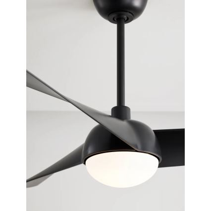 Lucci Air 21617149 - LED dimmējams griestu ventilators OSPREY 1xGX53/12W/230V Ø 132 cm melns + tālvadības pults