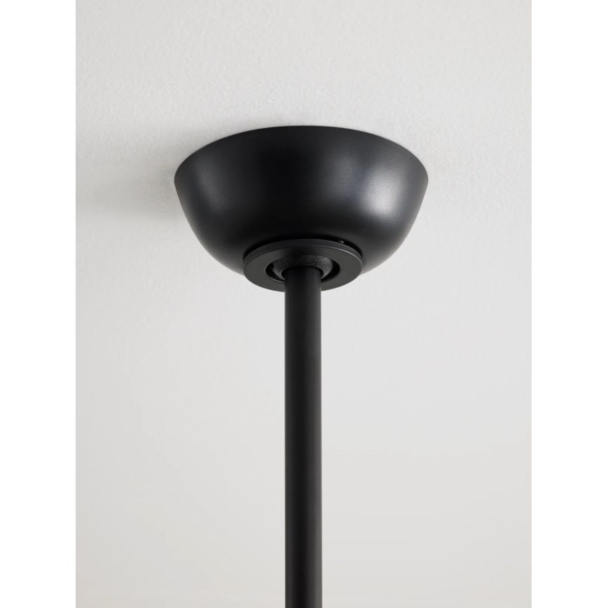 Lucci Air 21617149 - LED dimmējams griestu ventilators OSPREY 1xGX53/12W/230V Ø 132 cm melns + tālvadības pults