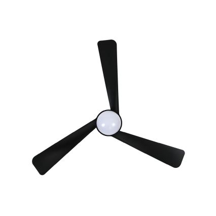 Lucci Air 21617149 - LED dimmējams griestu ventilators OSPREY 1xGX53/12W/230V Ø 132 cm melns + tālvadības pults