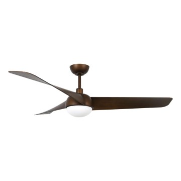 Lucci Air 21617249 - LED ar regulējamu spilgtumu griestu ventilators OSPREY 1xGX53/12W/230V Ø 132 cm bronza + tālvadība