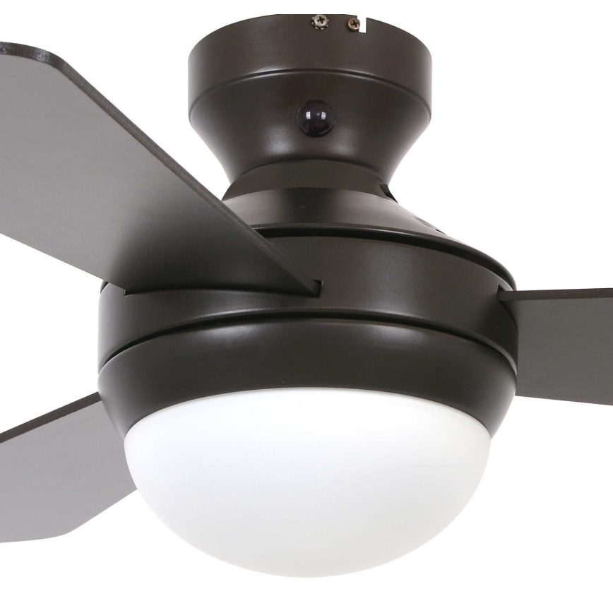 Lucci Air 512311 - Griestu ventilators AIRLIE HUGGER 2xE27/15W/230V koka/brūns Ø 91 cm + tālvadība