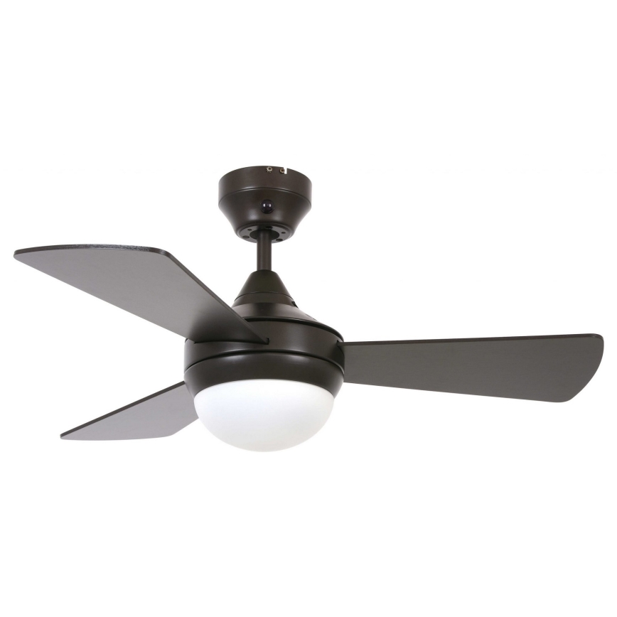 Lucci Air 512311 - Griestu ventilators AIRLIE HUGGER 2xE27/15W/230V koks/brūna + tālvadības pults